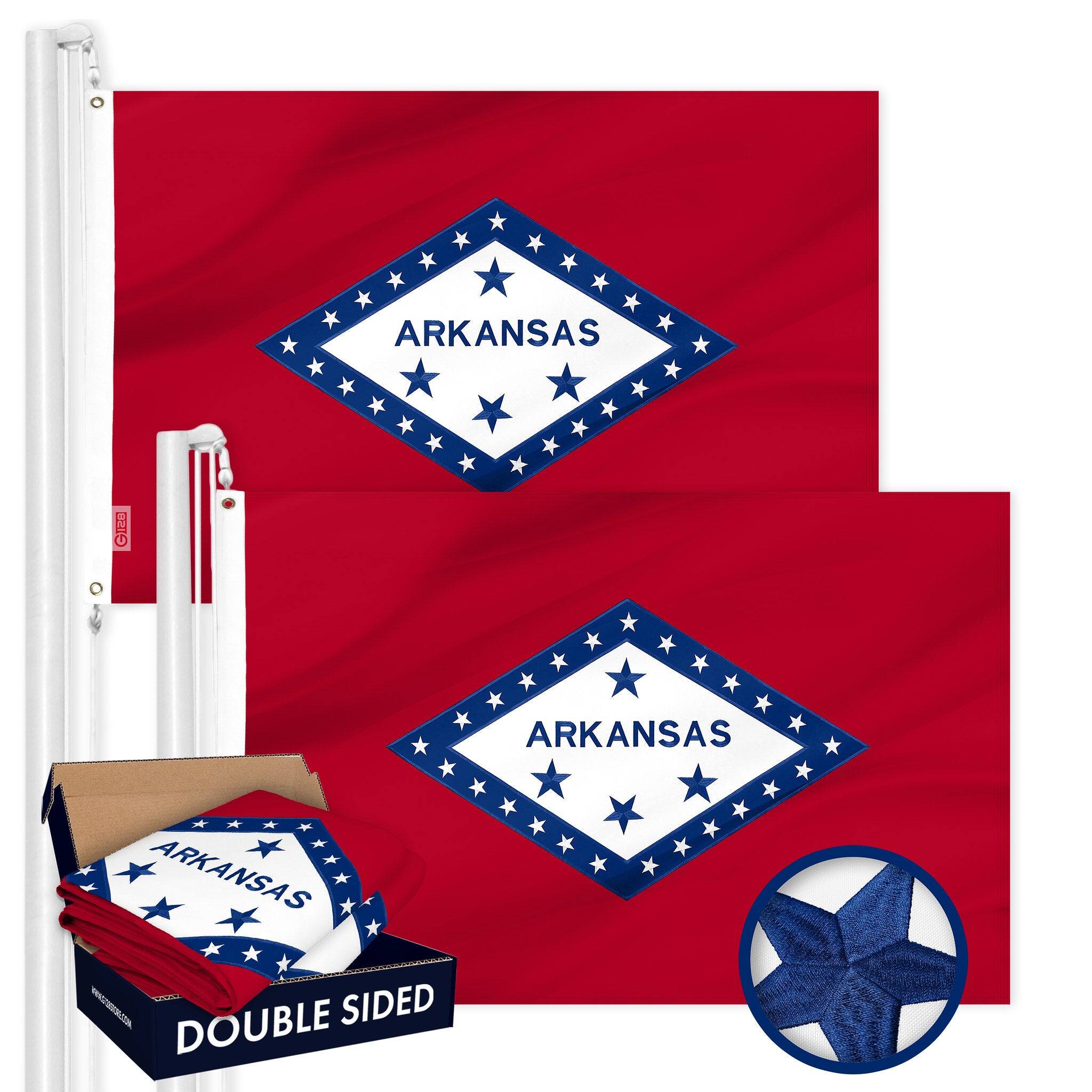 ARKANSAS  
ARKANSAS  
ARKANSAS  
DOUBLE SIDED