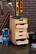 Alt View 21. Linon Home Décor - Monte Six-Drawer Rolling Storage Cart - Natural.
