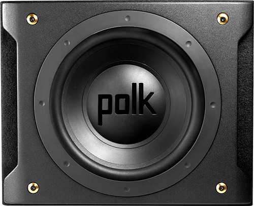  Polk Audio - 12&quot; Dual-Voice-Coil Loaded Subwoofer Enclosure
