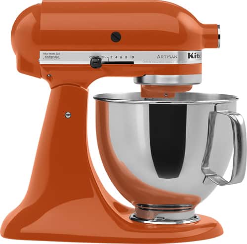 KitchenAid - Artisan Series Tilt-Head Stand Mixer - Persimmon - Angle