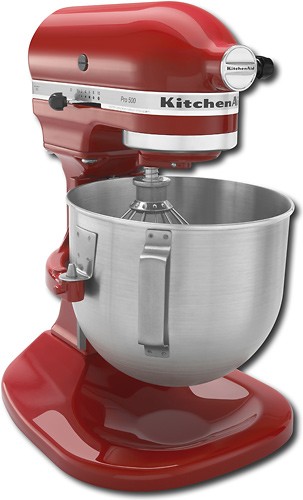 KitchenAid KSM500PS Pro 500 Series 5 Qt. Stand Mixer - Empire Red