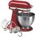 Angle. KitchenAid - KSM95ER Ultra Power Tilt-Head Stand Mixer - Red.