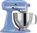 Angle. KitchenAid - KSM150PSCO Artisan Series Tilt-Head Stand Mixer - Cornflower Blue.