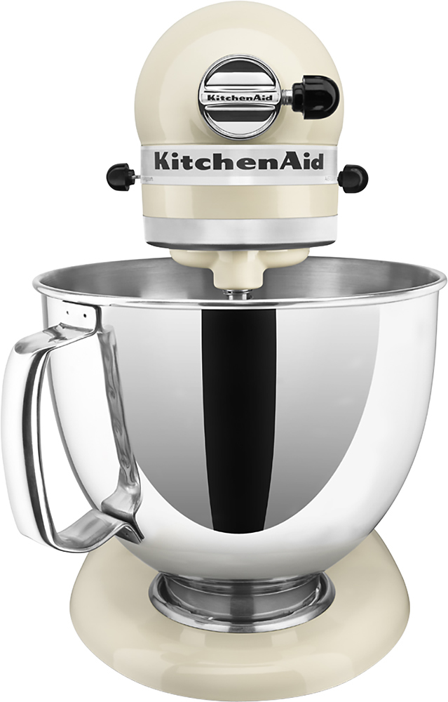 KitchenAid KSM150PSAC Artisan Series Tilt-Head Stand Mixer Almond Cream  KSM150PSAC - Best Buy