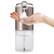 Angle. iTouchless - iTouchless Stainless Steel Ultraclean 11 fl oz / 325 ml Sensor Foam Soap Dispenser, Rose Gold, Rust-Free Automatic Pump - Rose Gold.