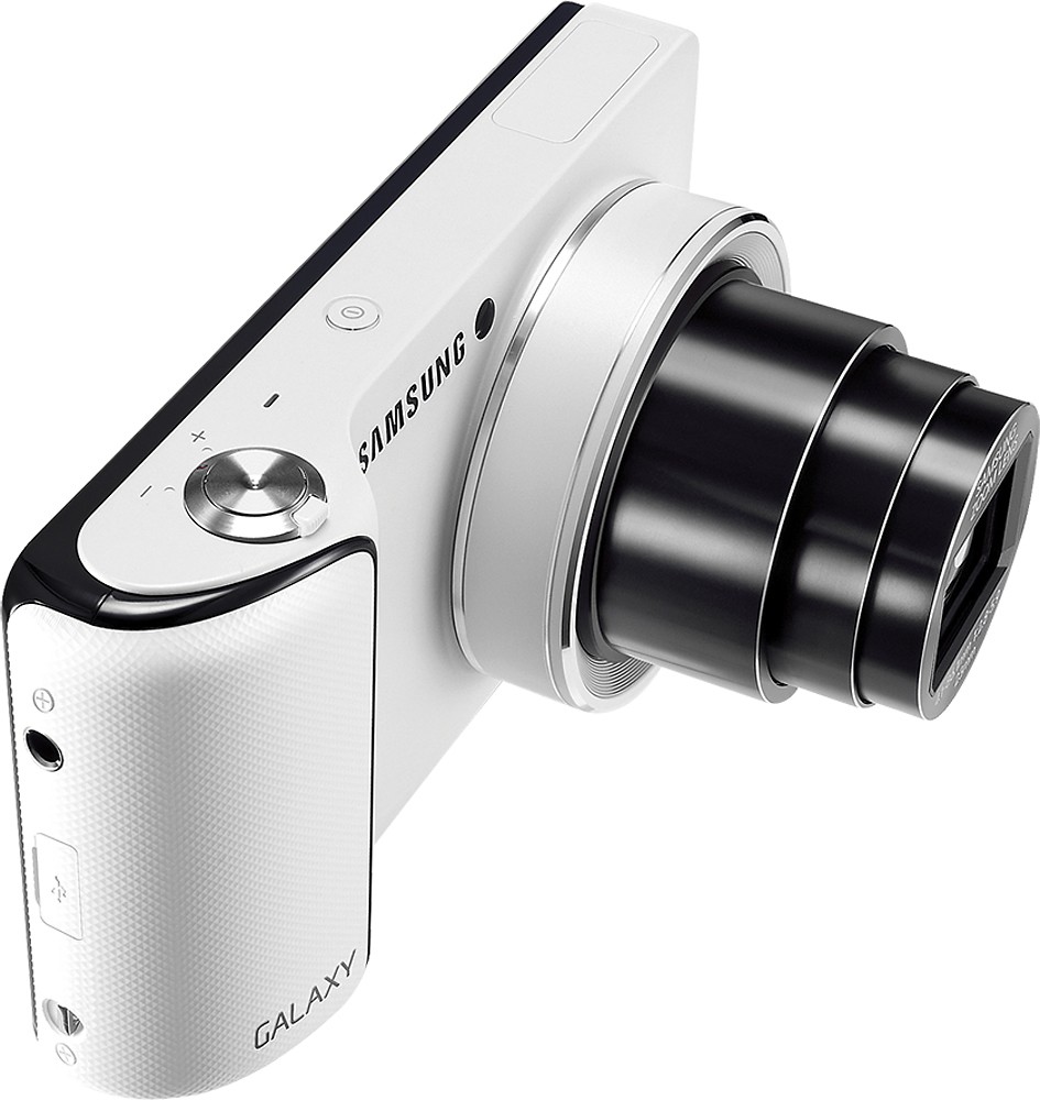 Ontbering Sinds Haan Best Buy: Samsung Galaxy 16.3-Megapixel Digital Camera White EK-GC110ZWAXAR