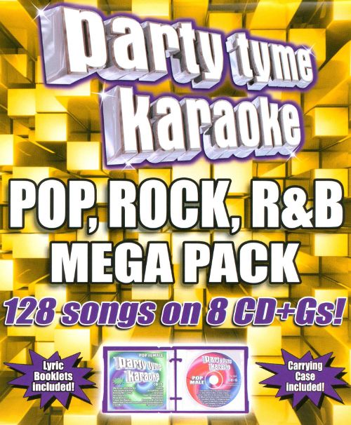  Party Tyme Karaoke: Pop, Rock, R&amp;B Mega Pack [CD]