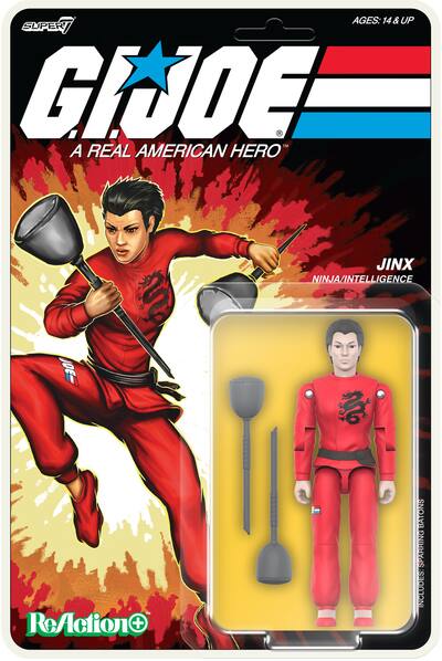 Super7 G.I. Joe ReAction+ Wv4 (Movie Collection) Jinx