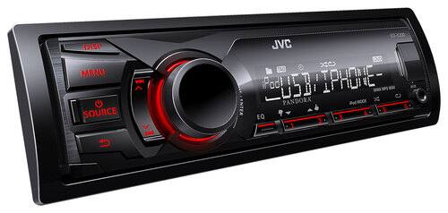 Front Standard. JVC - Apple® iPod®-Ready - Digital Media Receiver with Detachable Faceplate.