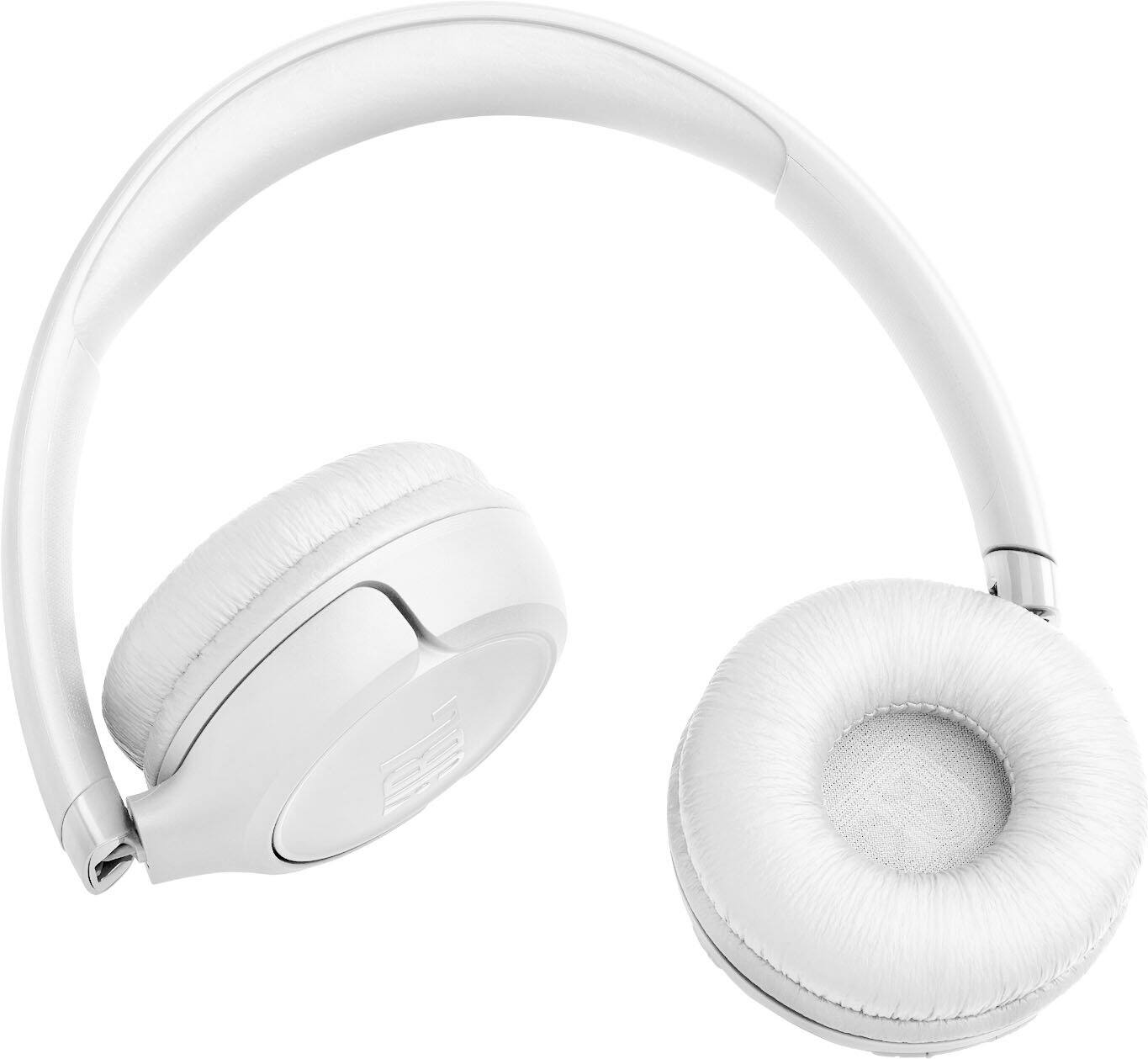 Alt View 6. JBL - Tune 530BT - Bluetooth Wireless on-ear headphones - 2026 - White.