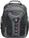 Front. SwissGear - PEGASUS Laptop Backpack - Black/Blue.