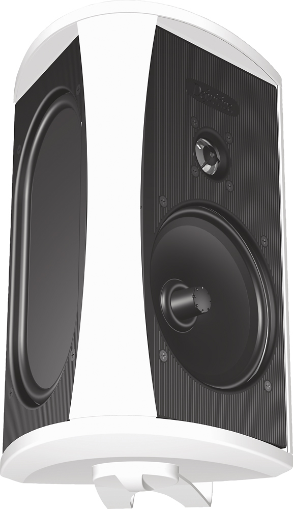 Angle View: Bowers & Wilkins - Architectural Monitor 5" 100W 2-Way Indoor/Outdoor Loudspeakers (Pair) - White