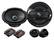 Front. Pioneer - 6-3/4" 2-Way Component Car Speakers with Multilayer Mica Matrix Woofer Cones (Pair) - Black.
