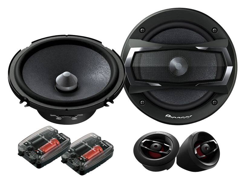thumbnail image 2 of Pioneer TS-A879 3.5" 450W Coaxial Speakers – Dash Corner Fit For Dodge/Chrysler/RAM 1500 2 of 5