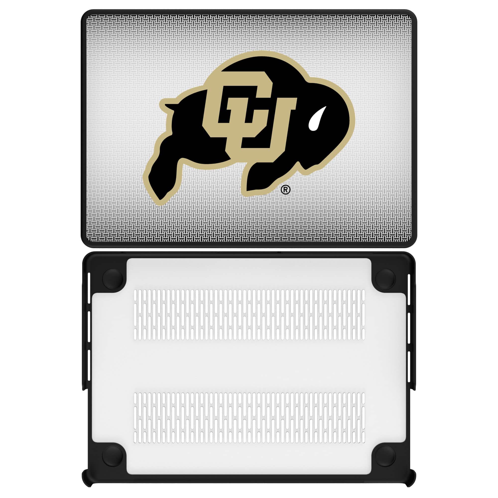 Keyscaper - Colorado Buffaloes Linen MacBook Case - Pro 14 in - Multicolor