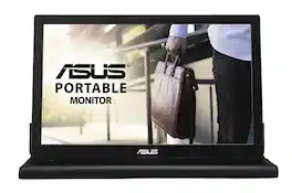 ASUS - Refurbished Excellent - 15.6" FULL HD 1920X1080 IPS USB PORTABLE MONITOR - BLACK/PURPLE