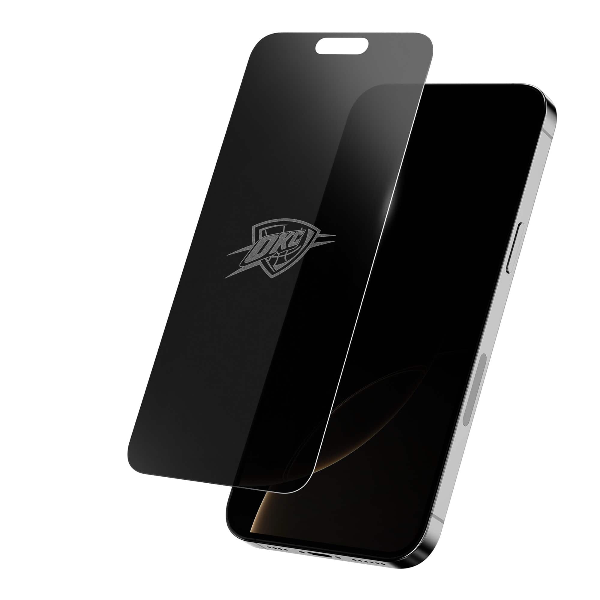 Screen Skinz - Oklahoma City Thunder iPhone Privacy Screen Protector - 17 - Multicolor price history on PriceWatchPro