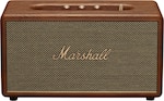 Front. Marshall - Stanmore III Bluetooth Home Speaker with Bass / Treble / Volume Controls and 3.5 mm Auxiliary / RCA Inputs - Brown.