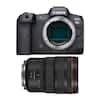 Canon R EOS R5 camera with a 24-70 Canon lens.