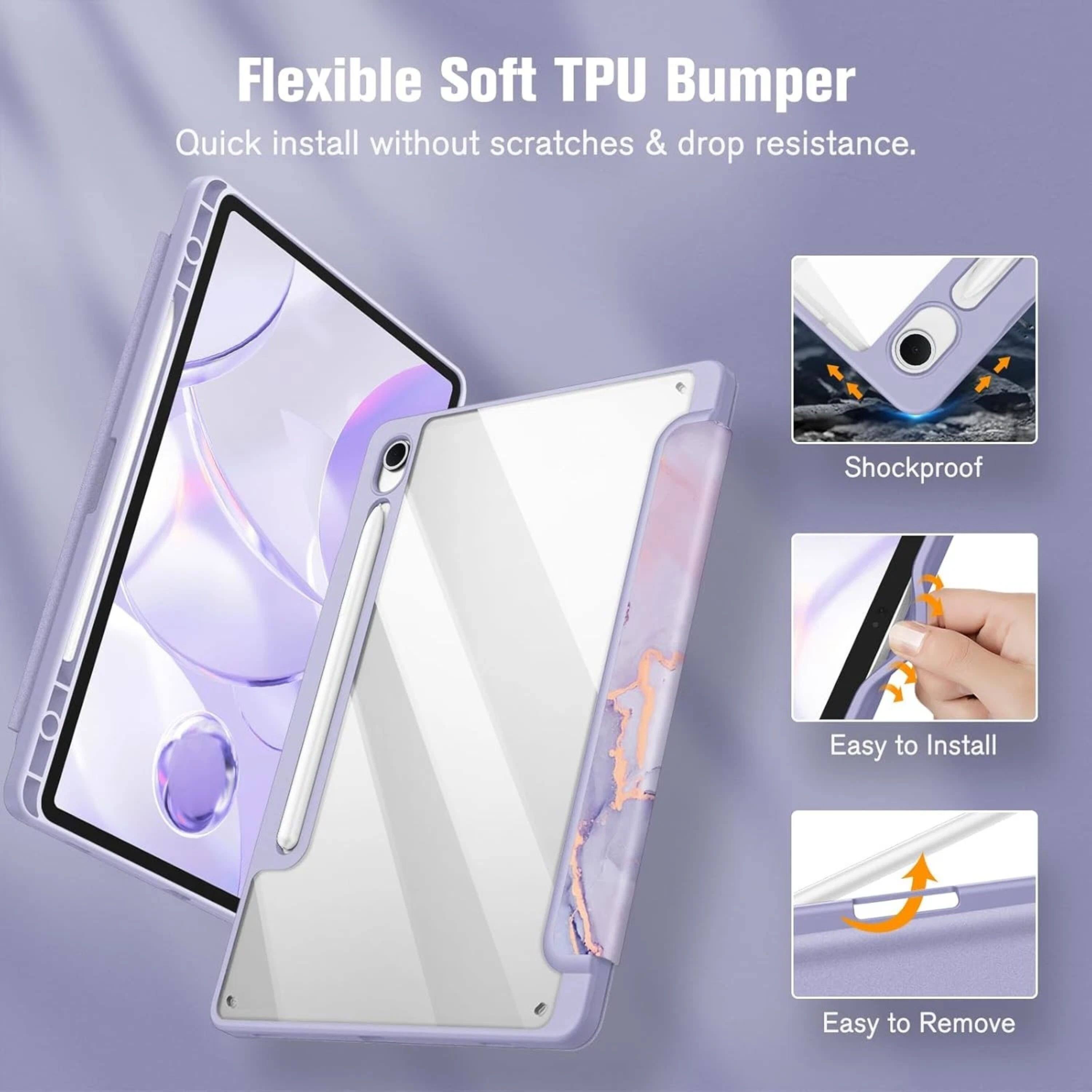 Flexible Soft TPU Bumper  
Quick install without scratches & drop resistance.  
Shockproof  
Easy to Install  
Easy to Remove