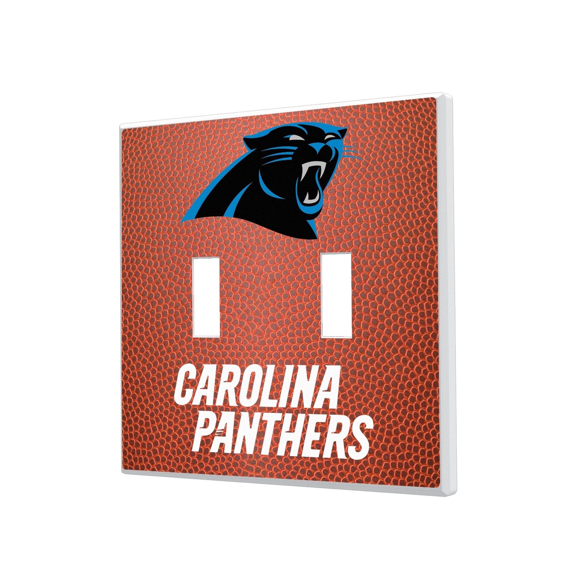 Keyscaper - Carolina Panthers Football Design Double Toggle Light Switch Plate - Multicolor price history on PriceWatchPro