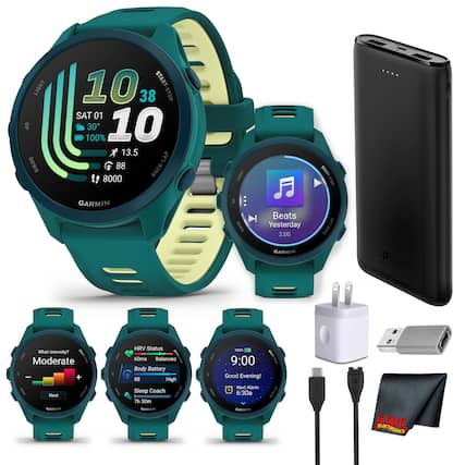 LIGHT UP DOWN 10 START 38 STOP SAT 01 100% 30 10 13.5 88 BACK-LAP 8000 GARMIN LIGHT UF Baws Beats Yesterday 2:00 START-STOP BACK-LAP .... GARMIN tp-link What intensity? I Moderate + Next ARNN seS I HRV Status I 60ms Balanceo Body Battery BE High Sleep Coach 5 ......ww 7h 50m GARMIN 100% MAT 9:00 Good Evening! Next Alar 6:30a GARMIN KAVE ELECTRONICS