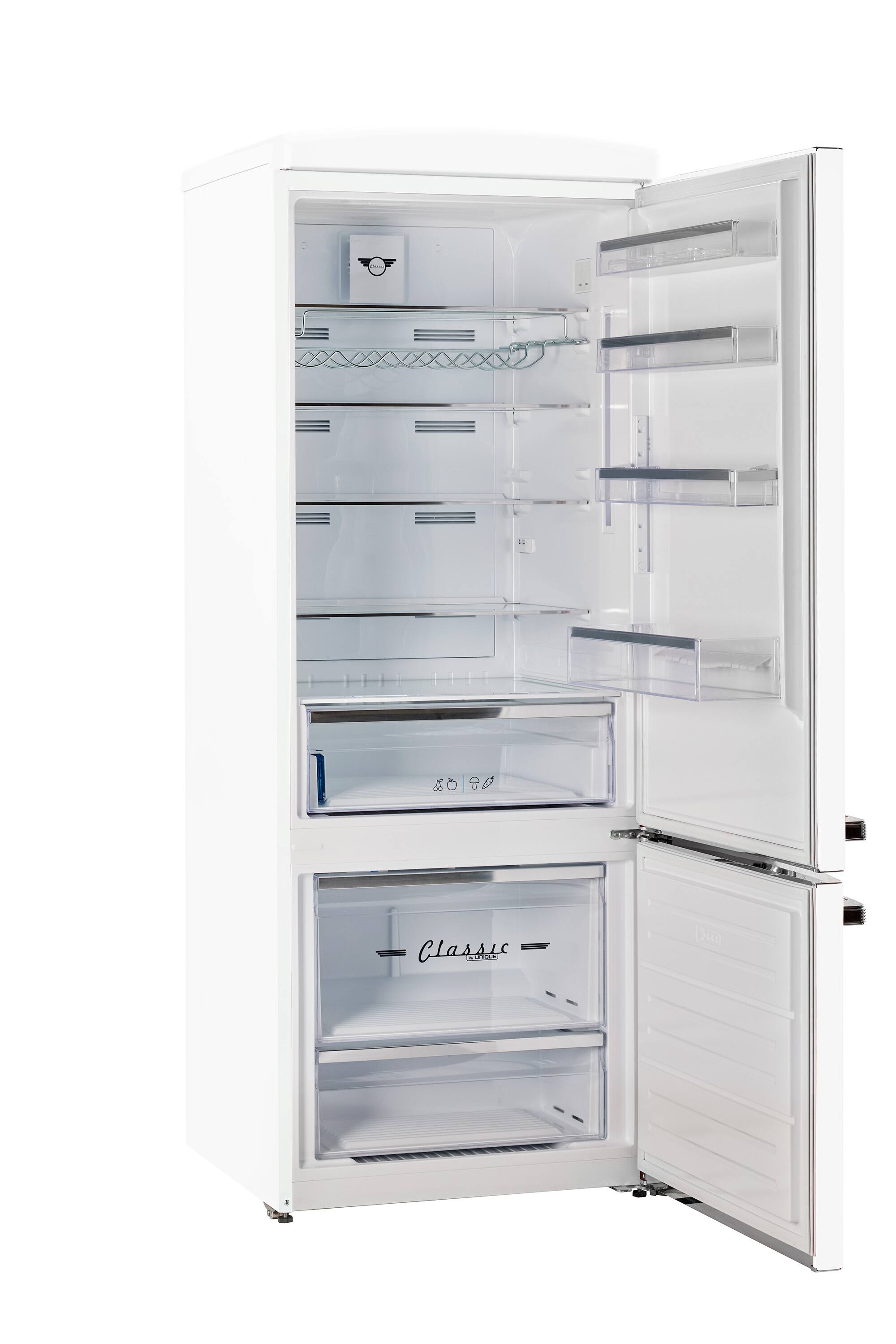 The text on the image reads "80 Classic VURO," which is a description of the refrigerator.