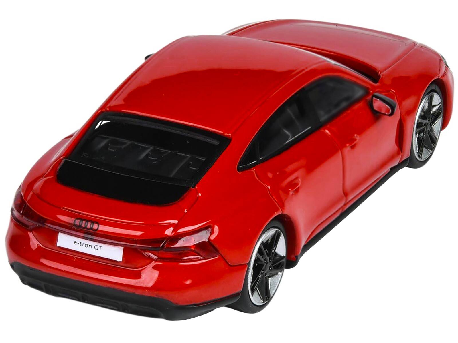 Alt View 2. Paragon - Audi RS e-tron GT Tango Red 1/64 Diecast Model Car by Paragon.