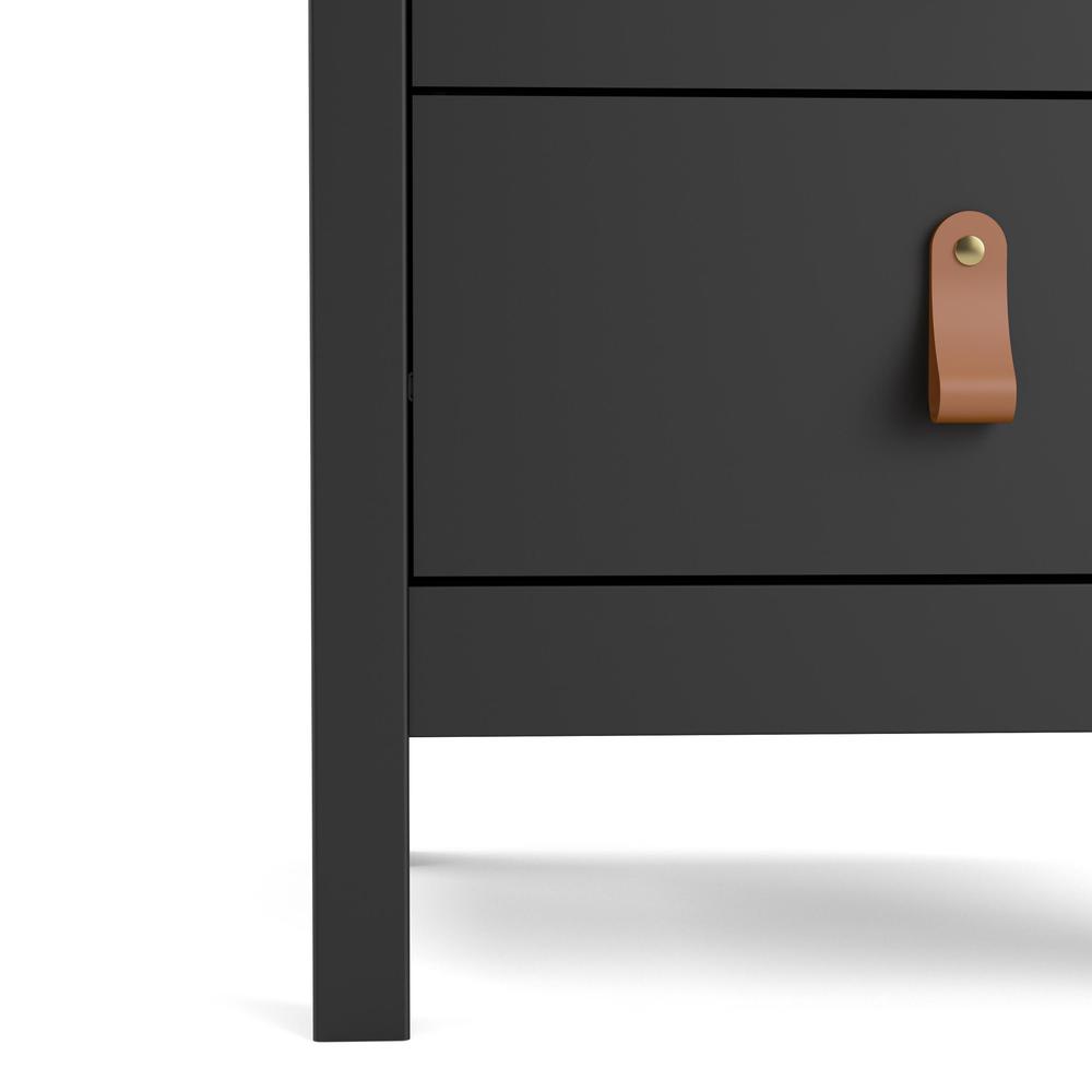 Alt View 8. Tvilum - Madrid 2 Drawer Nightstand Matte - Black.