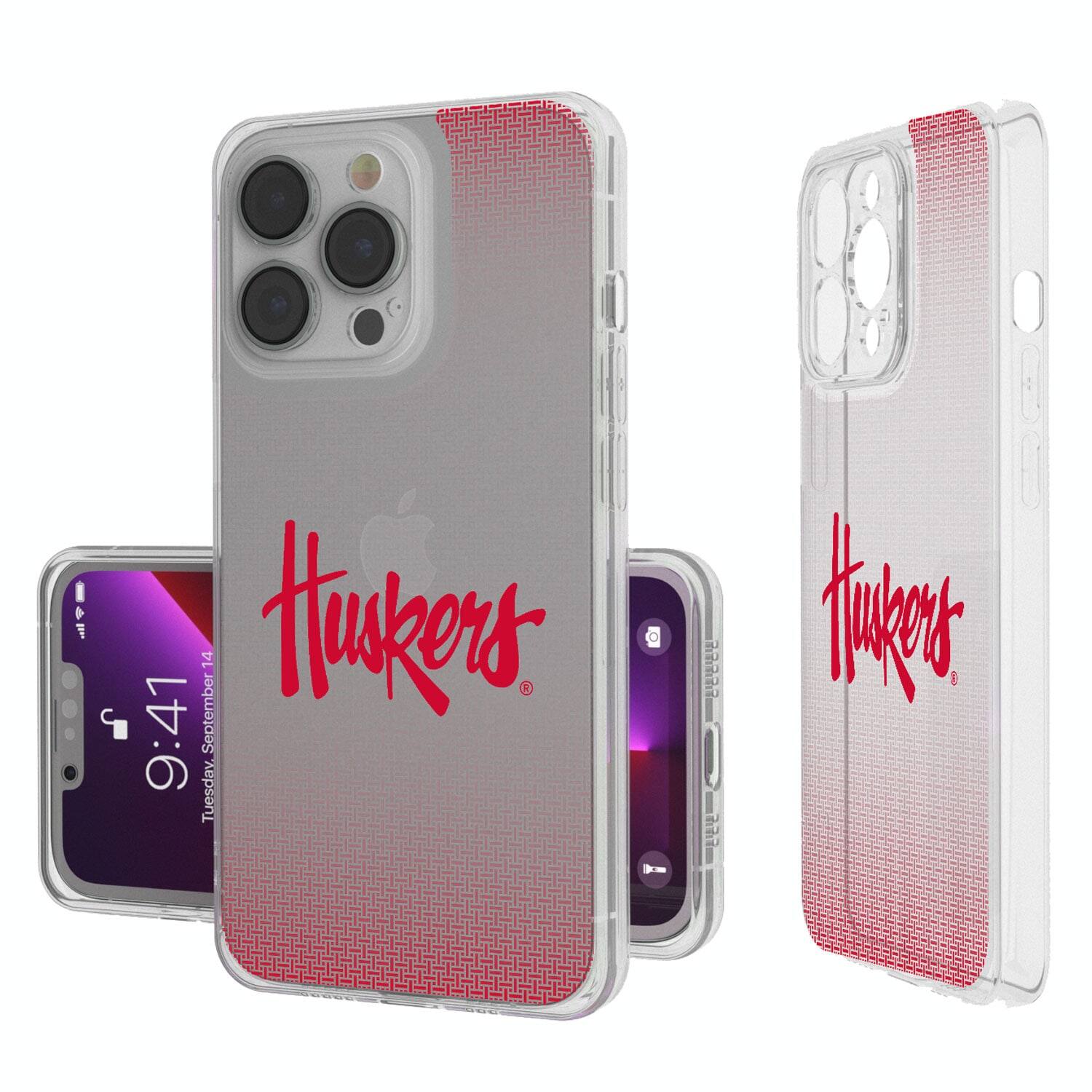 Keyscaper - NCAA - Nebraska Huskers Linen Logo iPhone Clear Case - 13 Pro Max - Multicolor price history on PriceWatchPro