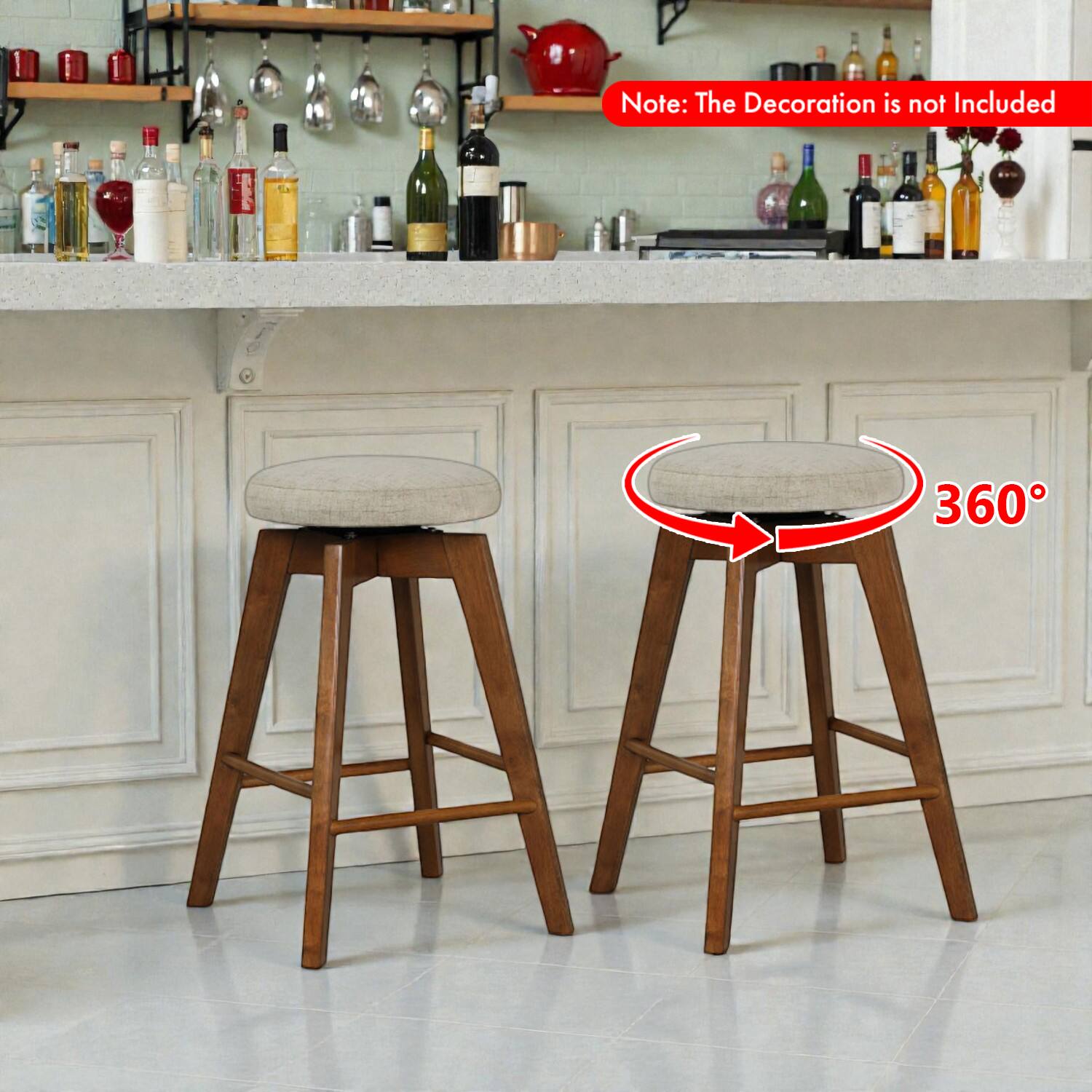 Note: The Decoration is not Included

360°