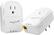Front. Amped Wireless - Powerline Nano AV500 1-Port Network Adapter Kit - White.