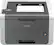 Front. Brother - HL-3140CW Wireless Color Laser Printer - Gray/White.