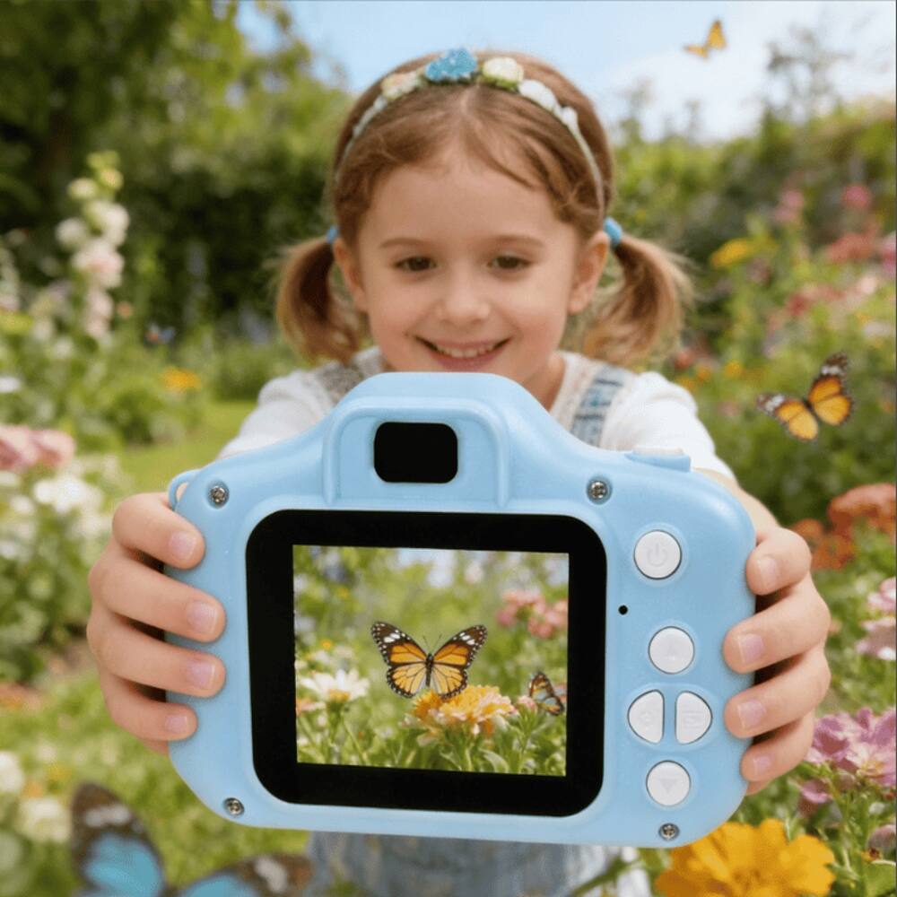 Alt View 3. Loheer - Loheer Kids Digital Camera 1080P HD Video Toddler Camera Shockproof Rechargeable 20MP with 32GB Card.
