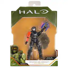 Jazwares - Halo Infinite: Spartan Air Assault with Needler - 4" Action Figure