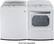 Alt View 14. LG - 4.9 Cu. Ft. 12-Cycle Steam Top-Loading Washer - White.