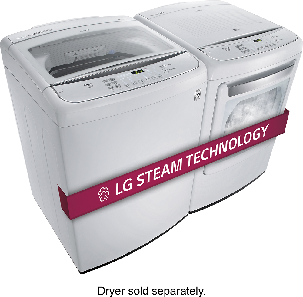 LG F4V1012WTSE 12kg TurboWash Steam Washing Machine - WHITE - Appliance City