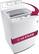 Alt View 17. LG - 4.9 Cu. Ft. 12-Cycle Steam Top-Loading Washer - White.
