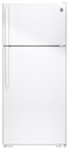 Front Zoom. GE - 15.5 Cu. Ft. Frost-Free Top-Freezer Refrigerator - White.