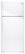 Front Zoom. GE - 15.5 Cu. Ft. Frost-Free Top-Freezer Refrigerator - White.