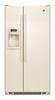GE - 21.9 Cu. Ft. Side-by-Side Refrigerator with Thru-the-Door Ice and Water-Front_Standard