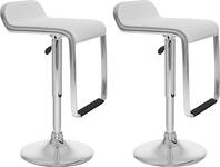 Best Buy: CorLiving Barstools (Set Of 2) White B-612-VPD