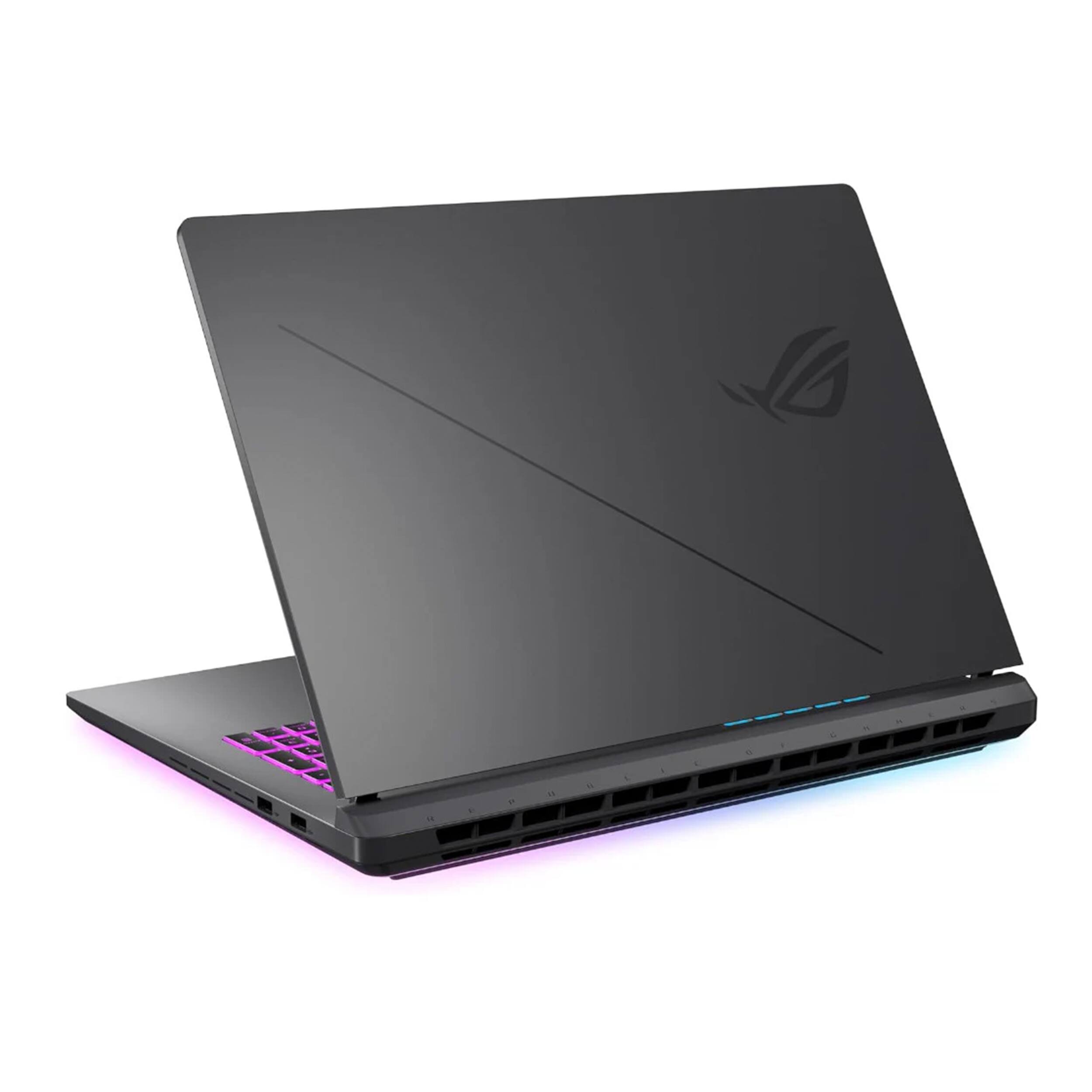 Alt View 5. ASUS - ASUS - ROG Strix G18 18" 2.5K 240Hz Gaming Laptop - Intel Core Ultra 9 HX - 64GB RAM - NVIDIA GeForce RTX 5080 - 4TB SSD - Eclipse Gray.