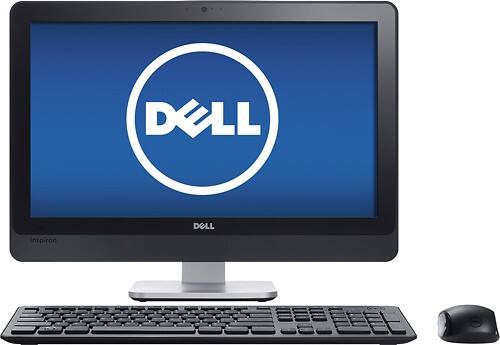 Front Standard. Dell - Inspiron One 23" Touch-Screen All-In-One Computer - 4GB Memory - 2TB Hard Drive.