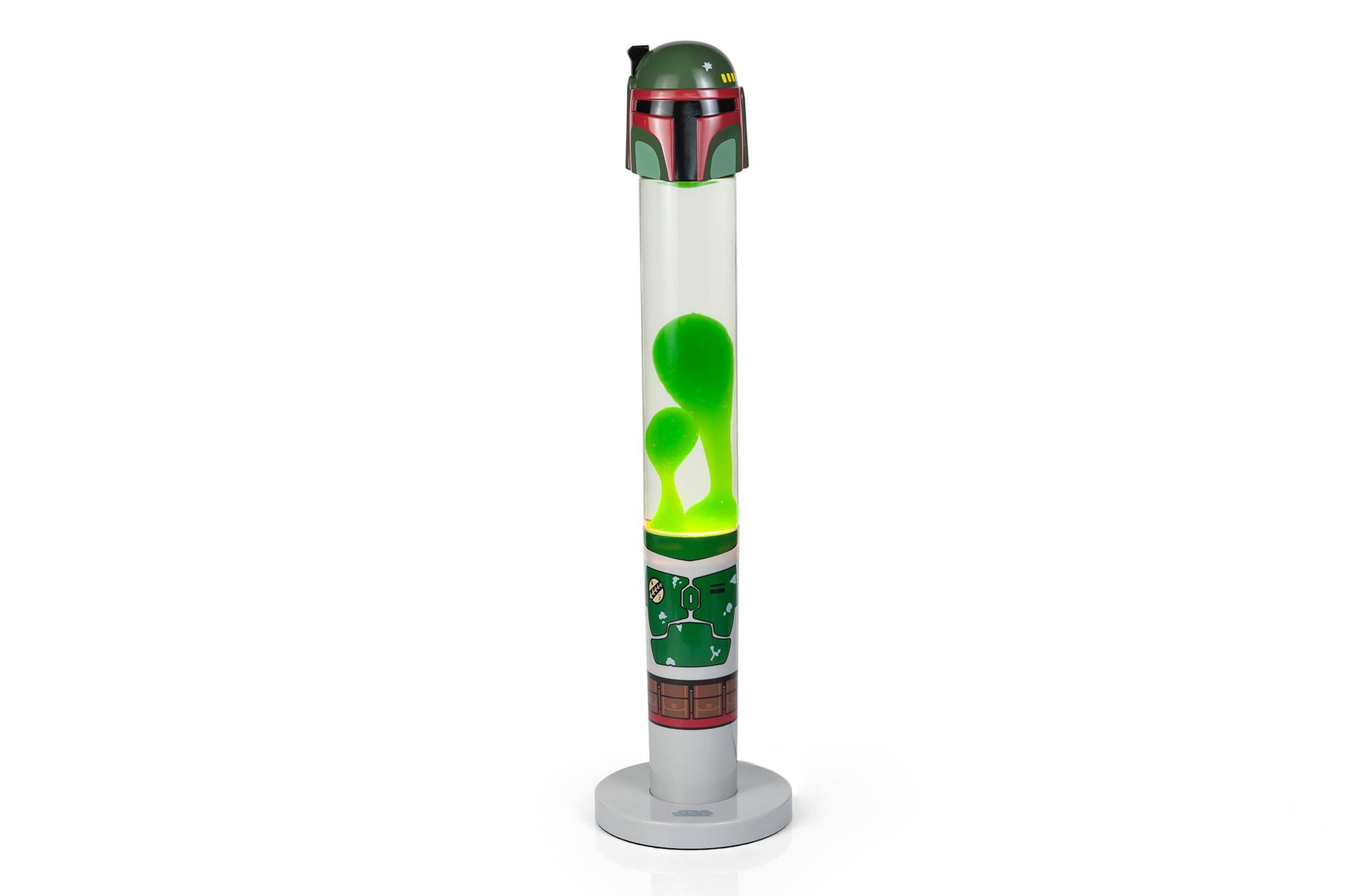 Front. Ukonic - Star Wars Boba Fett 18-Inch 3D Top Motion Lamp Mood Light - Green.