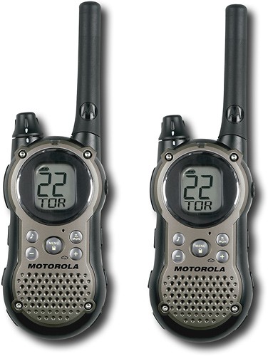  Motorola - T9860RSAME Talkabout 2-Way Radio - Khaki