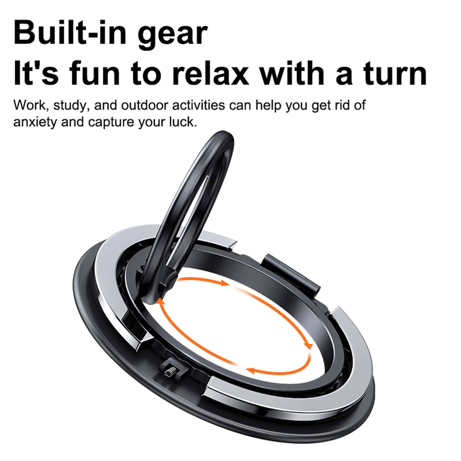Built-in gear  
It's fun to relax with a turn  
Work, study, and outdoor activities can help you get rid of anxiety and capture your luck.