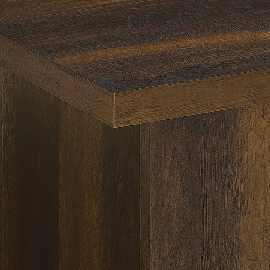 Base Points Manhattan Lane Darla Square Side End Table, Block Style Base, Wood 24 ...