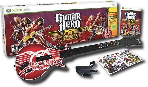 Jogo Xbox 360 Guitar Hero Aerosmith somente para Consoles