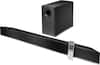 VIZIO - 2.1 Channel Soundbar with Bluetooth and 6" Wireless Subwoofer - Black-Angle_Standard
